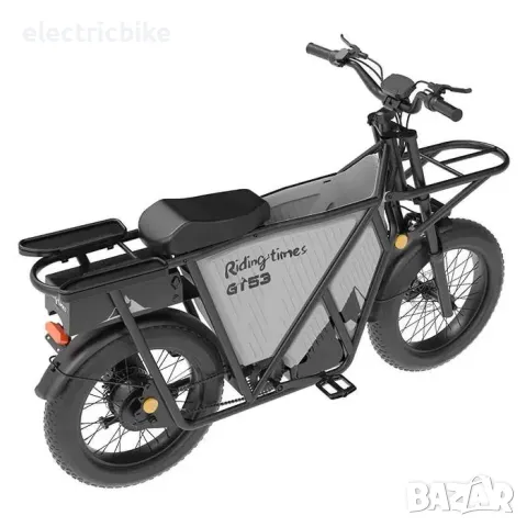 Електрически велосипед GT53 CARGO EBIKE, 1000W, 48V, 23.4AH, снимка 2 - Велосипеди - 47387273