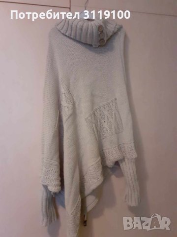 Пончо, снимка 2 - Блузи с дълъг ръкав и пуловери - 43061173