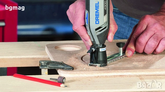 Dremel 678 приставка за рязане по линия и окръжност до 30cm, снимка 4 - Други инструменти - 52141010