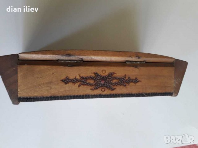 Стара дървена кутия , снимка 9 - Други ценни предмети - 28909491