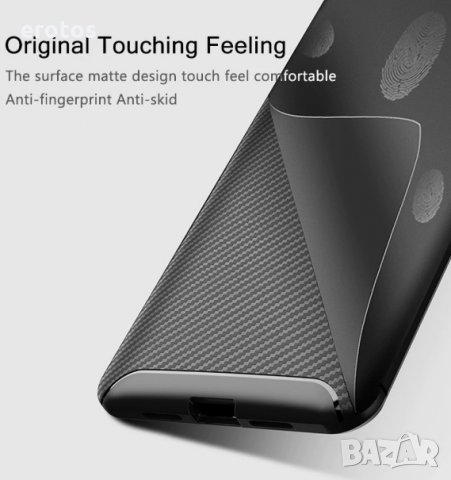 Кейс от карбонови влакна Huawei P30/ Carbon fiber Shockproof Case, снимка 4 - Калъфи, кейсове - 26921249