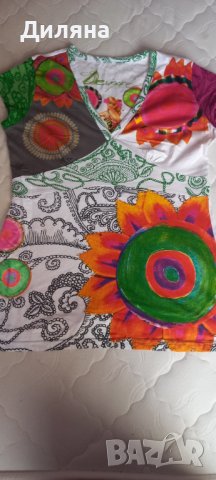 Блузи с къс ръкав Desigual ХЛ