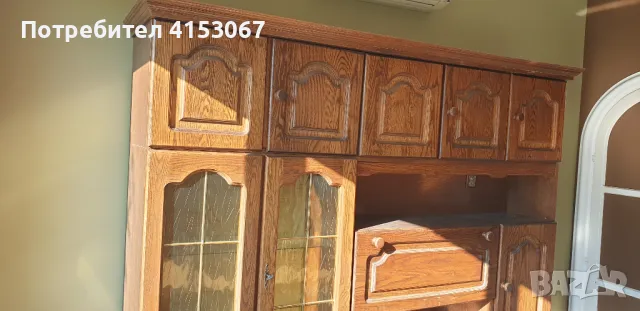 Шкаф-витрина за трапезария, снимка 2 - Шкафове - 47654571