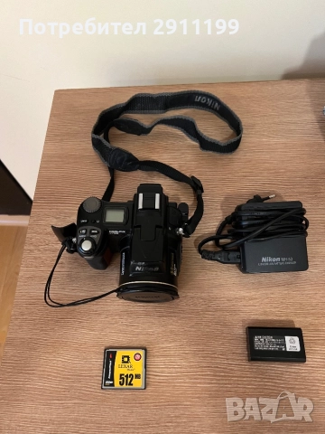 Фотоапарат Nikon 8,0Mp, Japan, снимка 8 - Фотоапарати - 51783601