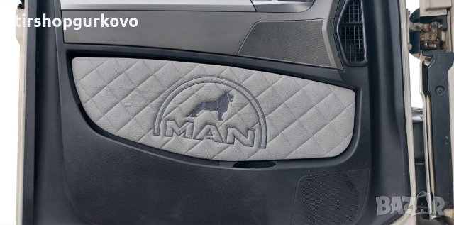 Кожени кори за врати MAN TGX/TGS 2010-2019 година сиви