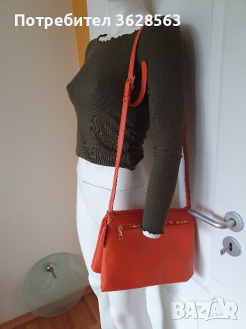 Дамска чанта - естествена кожа, снимка 4 - Чанти - 43048176