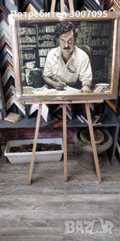 Продавам картината Пабло Ескобар 2, снимка 3 - Картини - 32422357