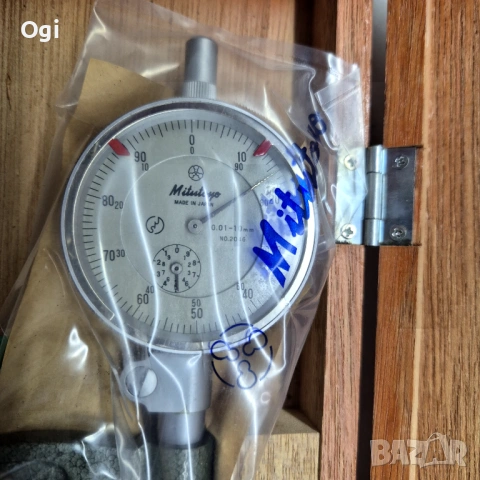 Микрометър MITUTOYO 75-100, снимка 4 - Стругове - 45596637