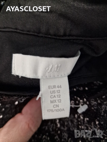 Рокля с пайети H&M XL, снимка 2 - Рокли - 52330304