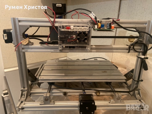 CNC 3018 мини лазерна гравираща машина, снимка 3 - Други машини и части - 52951290