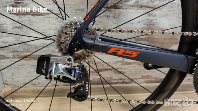 Карбонов шосеен велосипед Cervelo R5 SRAM Red eTAP DT Swiss PRC 1450 Rim | 51, снимка 4 - Велосипеди - 53593191