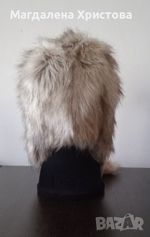 Пухкава зимна шапка, снимка 3 - Шапки - 38247369