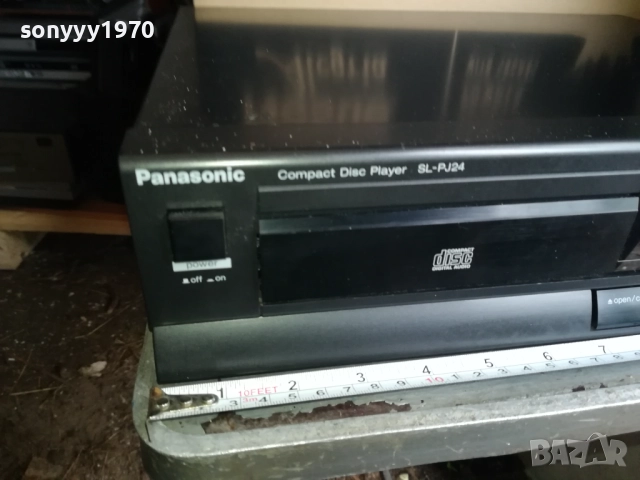 PANASONIC SL-PJ24 CD PLAYER-MADE IN JAPAN-ВЧЕРА ВНОС ОТ SWISS 0711251632LCHERY2, снимка 9 - Декове - 52334094