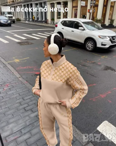 Дамски комплект Gucci - 3 налични цвята Код A253, снимка 3 - Комплекти - 47843983