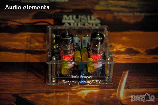 ЛАМПОВ ПРЕДУСИЛВАТЕЛ /усилвател/ FEVER 6J38 TUBE PREAMP AMPLIFIER BOARD PRE-AMP TUBE AMP 6J38, снимка 4 - Аудиосистеми - 38065414