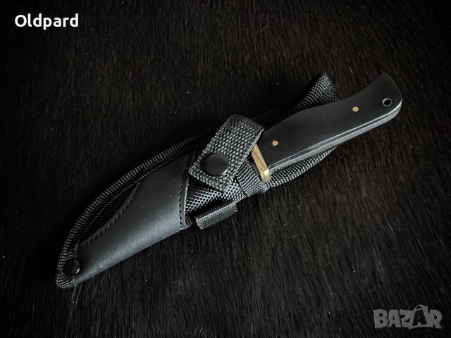 Охотничий нож Small Hunter Black Micarta (BJ067), снимка 5 - Ножове - 43730418