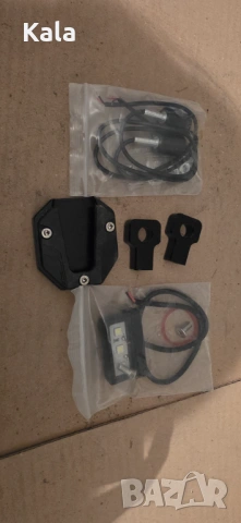 Мотоциклетни лампи и стойка, снимка 4 - Части - 53150297