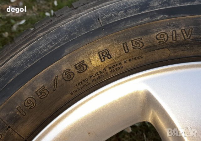 Firestone 680 195 65 15  91V, снимка 4 - Гуми и джанти - 40144877