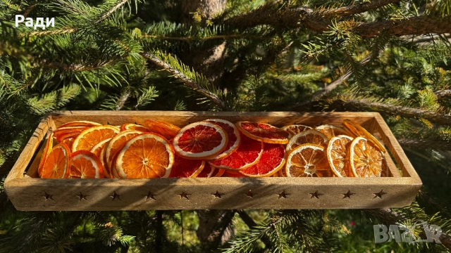 Дехидратирани плодове декорация, снимка 8 - Декорация за дома - 52238706