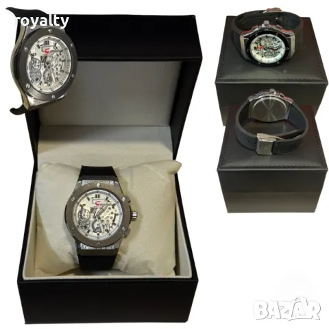 Луксозен мъжки часовник със стилен циферблат