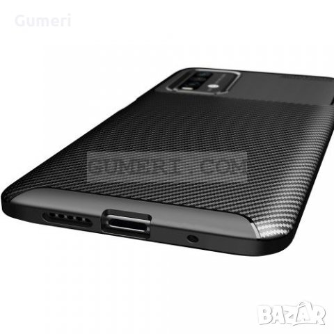 Xiaomi Redmi 9T Карбонов Удароустойчив Гръб, снимка 3 - Калъфи, кейсове - 32463479