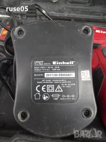 Бормашина "Einhell - TE-CD 12 X-Li" акумулаторна работеща, снимка 3 - Бормашини - 50393502
