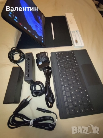 Microsoft Surface Pro 5, i7-7600U, 8RAM, 256SSD, ОТЛИЧНО СЪСТОЯНИЕ, В КОМПЛЕКТ, снимка 3 - Лаптопи за работа - 53403138