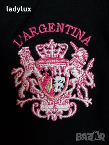 L'Argentina Polo Team, Оригинална и Уникална, Размер L. Код 2081, снимка 9 - Тениски - 43258802