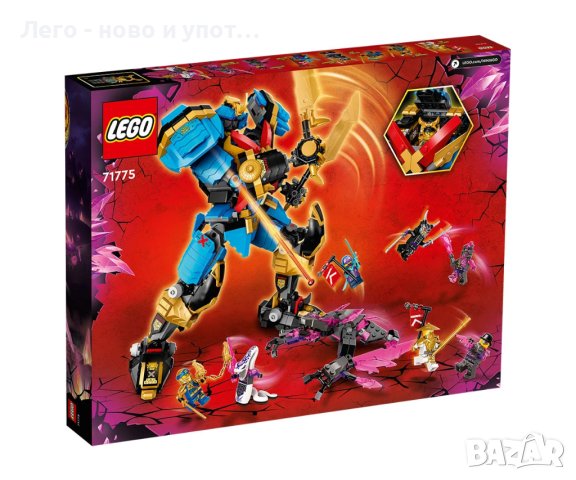 НОВО LEGO NINJAGO™ 71775 - Роботът на Nya Samurai X, снимка 2 - Конструктори - 43413628