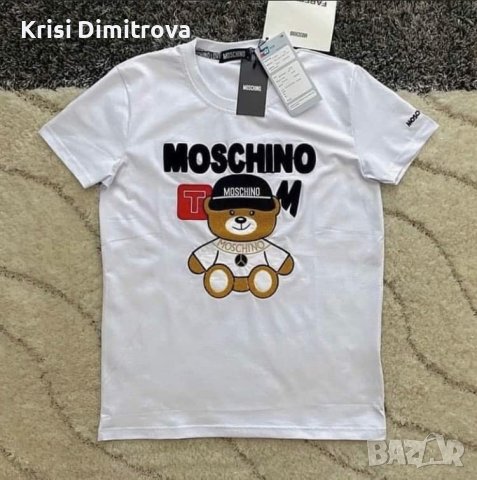 Оригинална мъжка тениска Moschino , снимка 1 - Тениски - 43716083