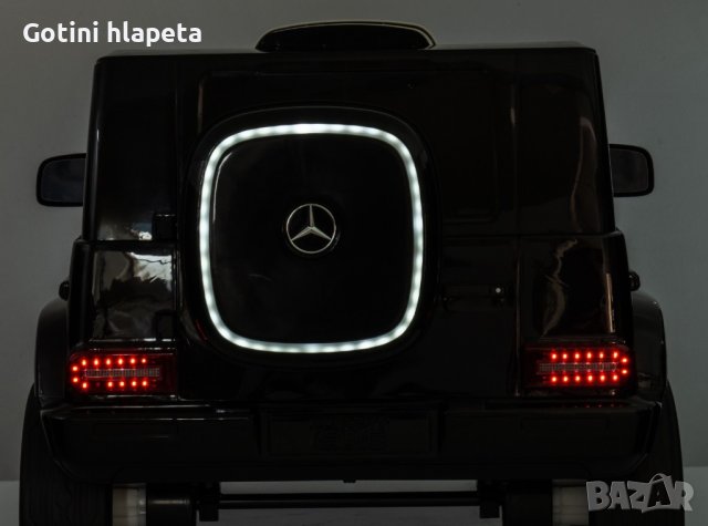 Акумулаторен джип Mercedes EQG Electric G-Class 12V, снимка 13 - Детски велосипеди, триколки и коли - 43446742