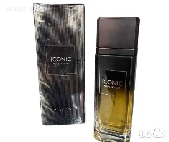 Мъжки парфюм ICONIC Pour Homme ZAIEN 100 ml, снимка 6 - Мъжки парфюми - 47945131