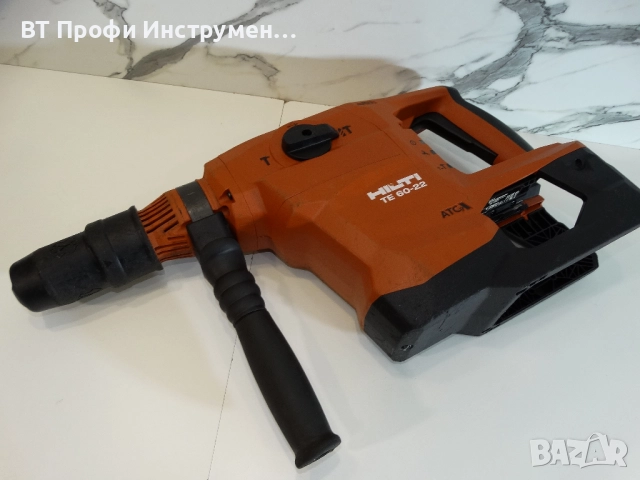 2022 - Hilti TE 60 - 22 / Nuron - Ударо пробивна машинa, снимка 6 - Други инструменти - 51540413