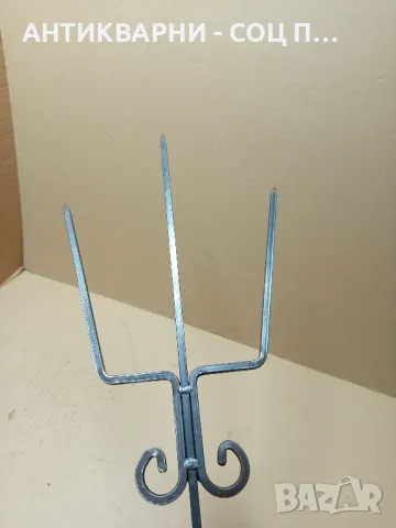 Стар Кован Шиш За Печене На Месо., снимка 5 - Антикварни и старинни предмети - 49756170