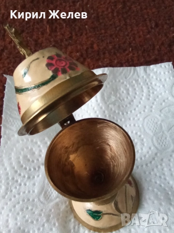 Бронзов тамянник кадилник 53797, снимка 7 - Колекции - 53503391