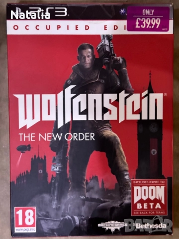 Wolfenstein за PlayStation 3 с кутия. Използвано, снимка 2 - Игри за PlayStation - 52505706