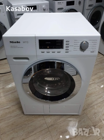 XL 8/5кг Miele WT1 Пералня със Сушилня TwinDos Миеле 12м Гаранция, снимка 13 - Перални - 51991369