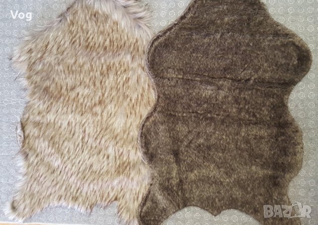Изкуственна Кожа килими с косми, снимка 4 - Килими - 24137545