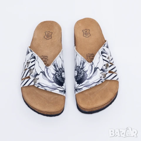 🥁 Намаление - Летни ортопедични чехли с велурена стелка | Марка Tuasolea, снимка 1