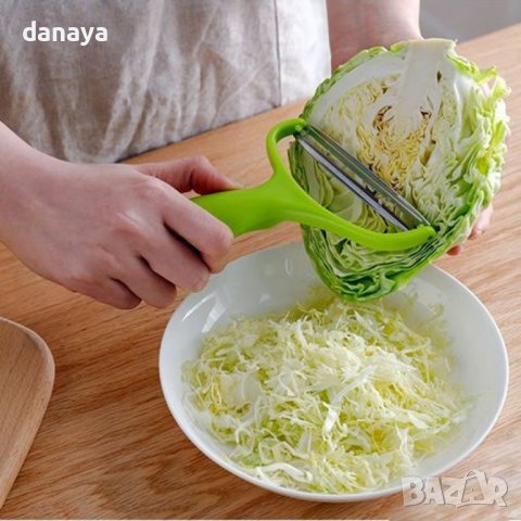 4337 Ръчна кухненска резачка за зеле белачка, снимка 2 - Прибори за хранене, готвене и сервиране - 43642299