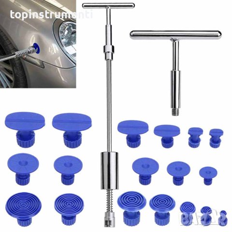 PDR к-т за изправяне вдлъбнатини по купето, обратен чук MALATEC, снимка 3 - Други инструменти - 43447500