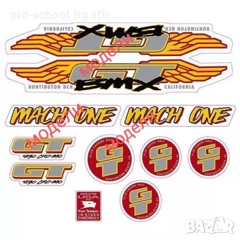 'GT BMX' СТИКЕРИ, снимка 2 - Други - 49768022