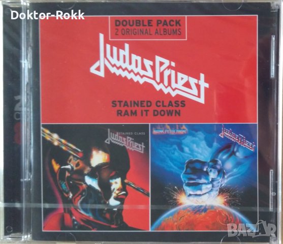 Judas Priest – Double Pack: Stained Class / Ram It Down [2013] 2 CD, снимка 1 - CD дискове - 40387459