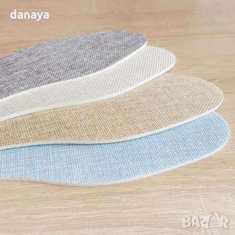 1514 Антибактериалнаи стелки за обувки унисекс синтетичен лен 36-46 номер, снимка 5 - Други - 29017218