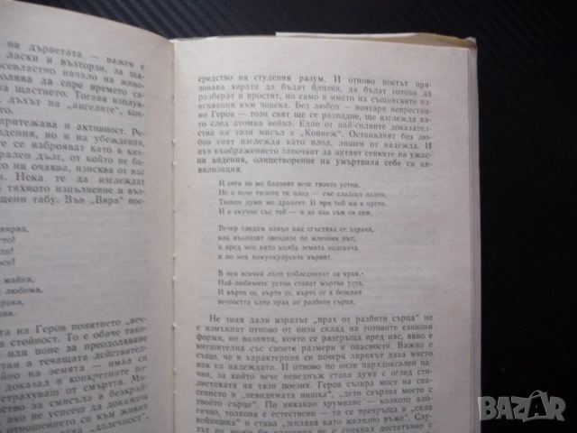 Поезия и време Чавдар Добрев българска Атанас Далчев Любомир Левчев Дора Габе Радой Ралин Иван Радое, снимка 2 - Други - 53375648