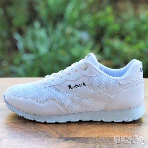 Мъжки маратонки Reback White, снимка 7 - Маратонки - 33521172