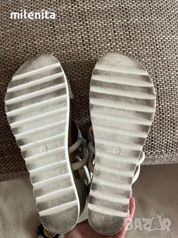 Красиви сандали 38номер от естествена кожа, снимка 8 - Сандали - 49887007