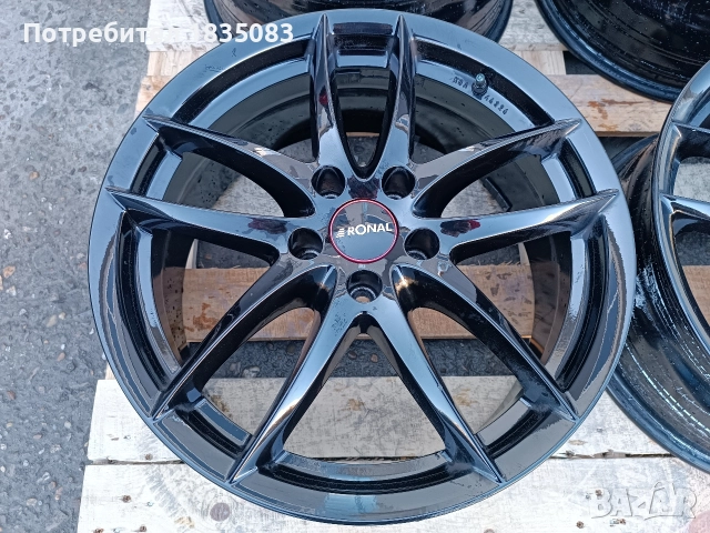Лети джанти 18ки 5х112 Ronal, снимка 5 - Гуми и джанти - 52866356