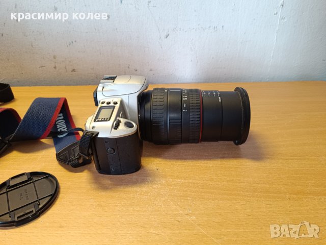 фотоапарат "CANON EOS 300"+обектив "SIGMA 28-200mm", снимка 11 - Фотоапарати - 43942345