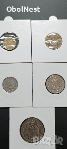 Монети 1,3,10,20ст. и 1лв. от 1951-1960г., снимка 2 - Нумизматика и бонистика - 53169931